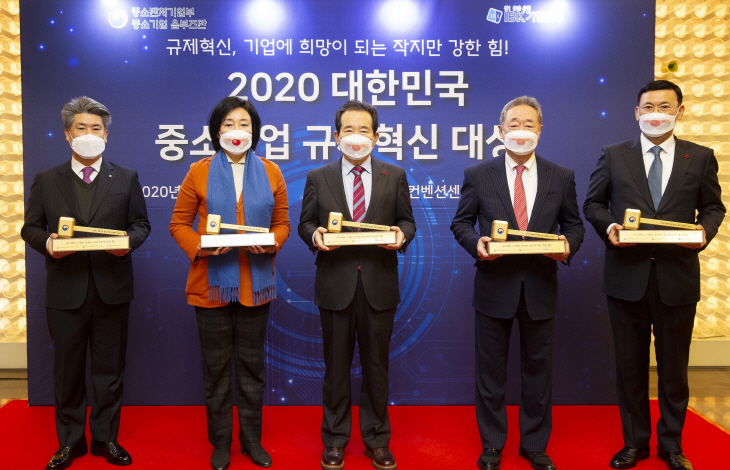 2020 대한민국 중소기업 규제혁신 대상