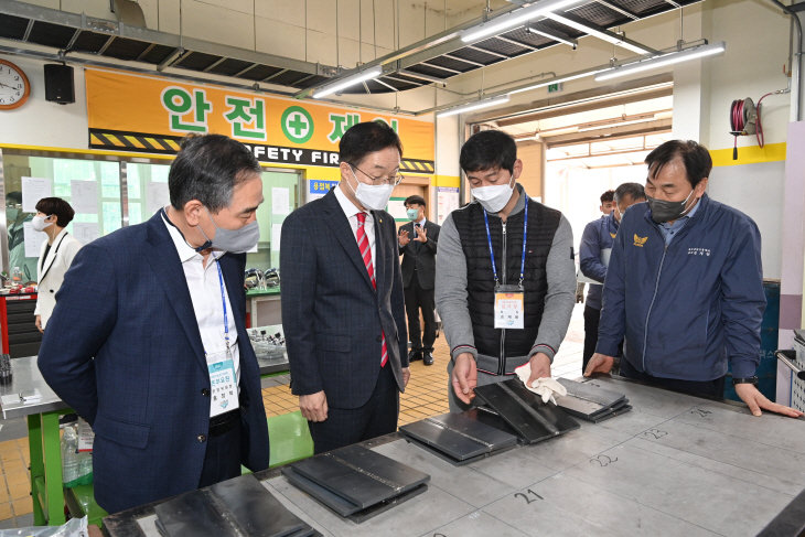 22년 경북기능경기대회 장면