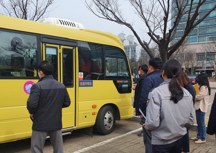 고양시, 2022년 하반기 어린이통학버스 합동점검