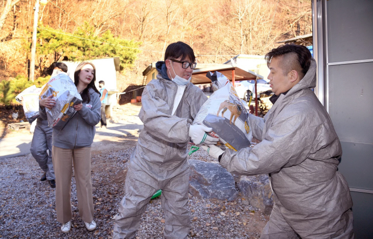 댕댕트레인 사료 기부