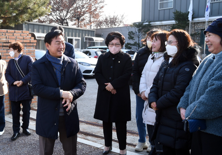 김동근 의정부시장 6일 입석마을 정주환경개선 현장행정