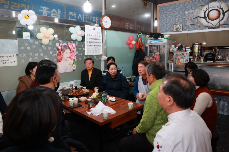 주광덕 남양주시장 금곡로 1차선 일방통행 조성 위해 주민소통