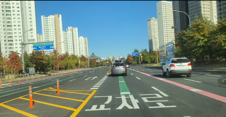 파주시 심학산 교차로 개선