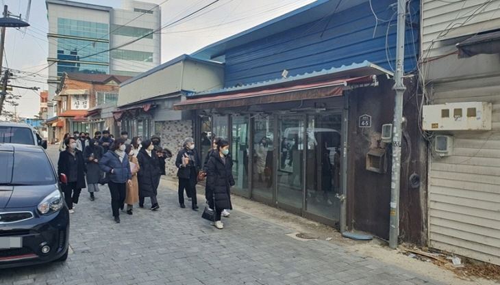 파주시 성매매집결지정비TF팀 전주 선미촌 벤치마킹 현장