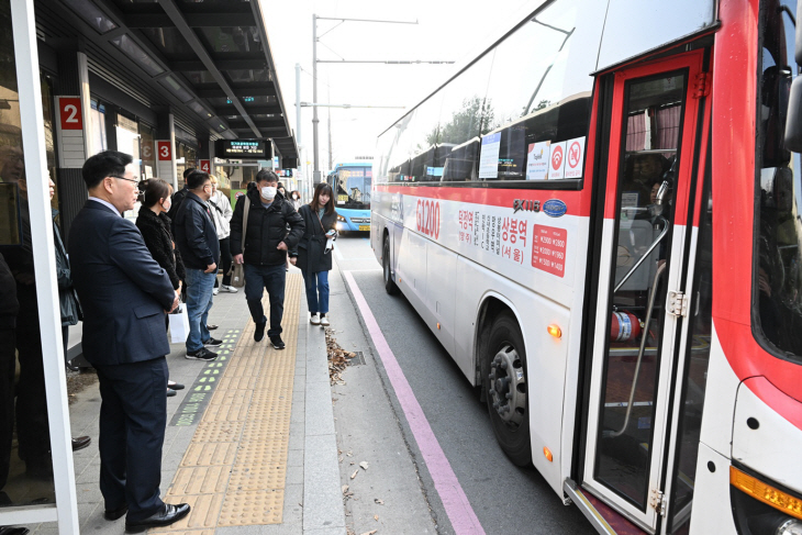 강수현 양주시장 28일 출근길 현장탐방