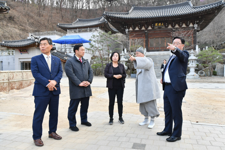 경기도의회 국민의힘 3월31일 양주시 정책투어 진행