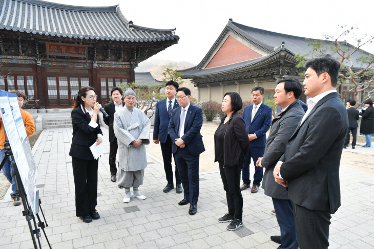 경기도의회 국민의힘 3월31일 양주시 정책투어 진행