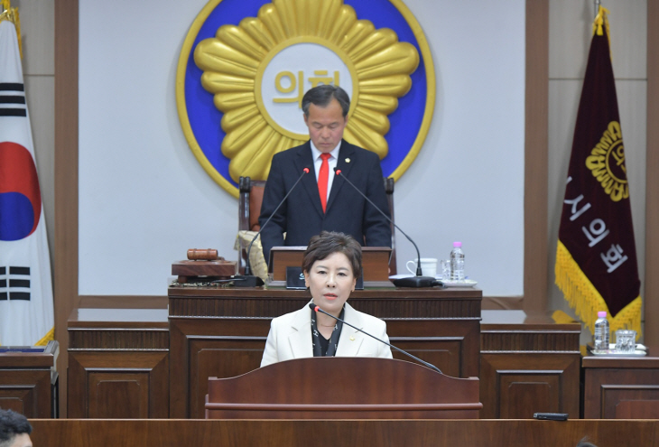 안애경 포천시의회 의원 5분 자유발언