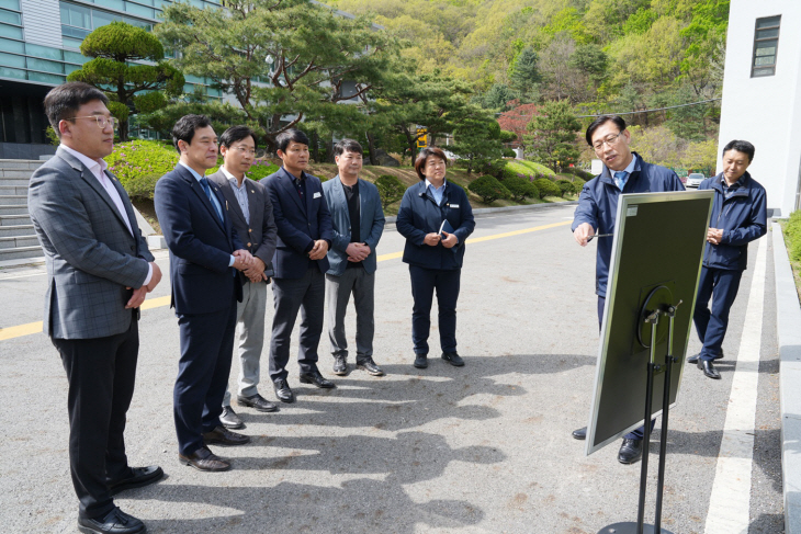 하남시의회 의원들 14일 한국수자원공사 팔당권지사 방문