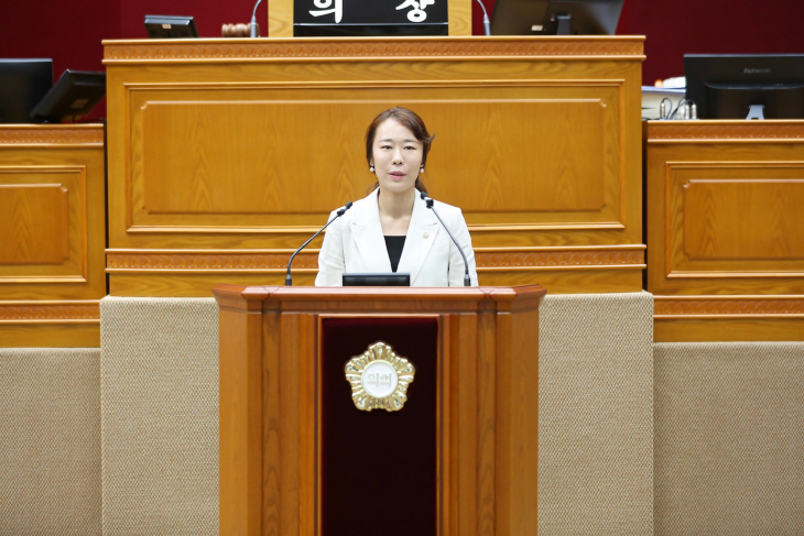 조지영 안양시의회 의원 5분 자유발언