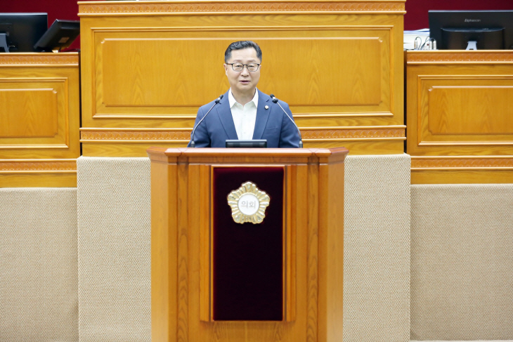 김정중 안양시의회 의원 5분 자유발언