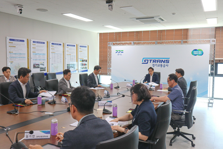 오후석 경기도 행정2부지사 8일 경기교통공사 방문