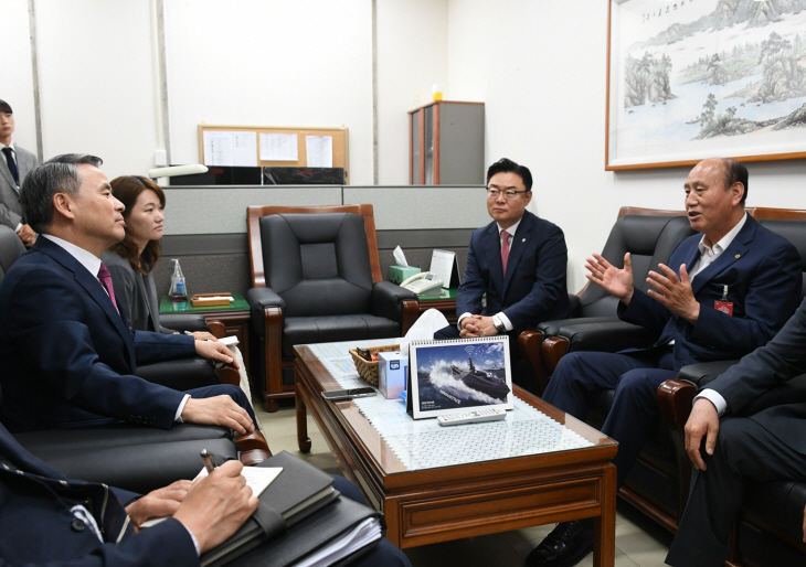 6월20일 박형덕 동두천시장-이종섭 국방부 장관 면담