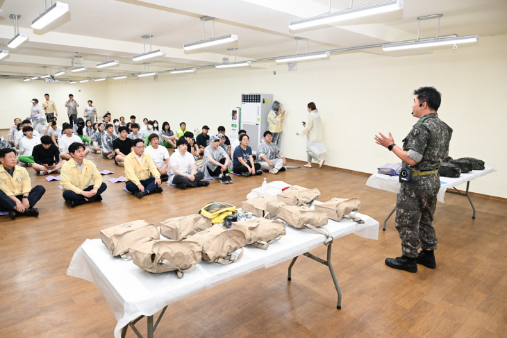 양주시 23일 백석읍 공습대비 주민대피훈련