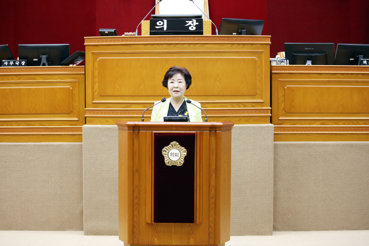 김보영 안양시의회 의원 20일 5분 자유발언 전문