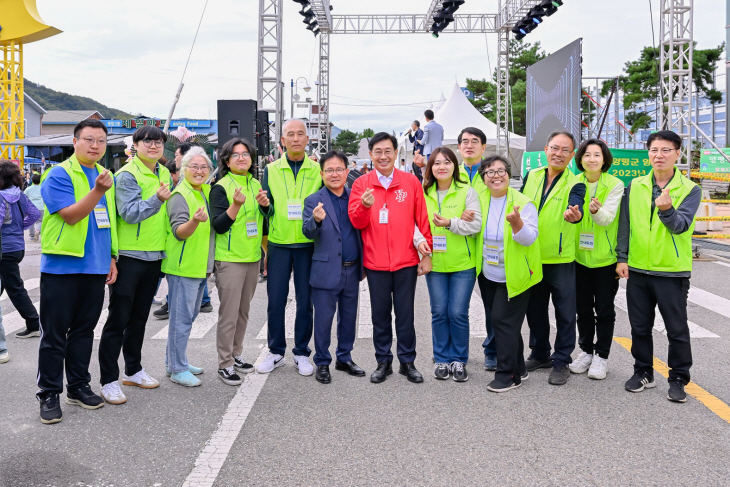 2023년 제4회 부추축제 현장