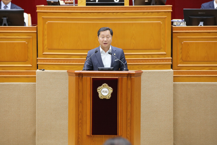 김정중 안양시의회 의원 5분 자유발언