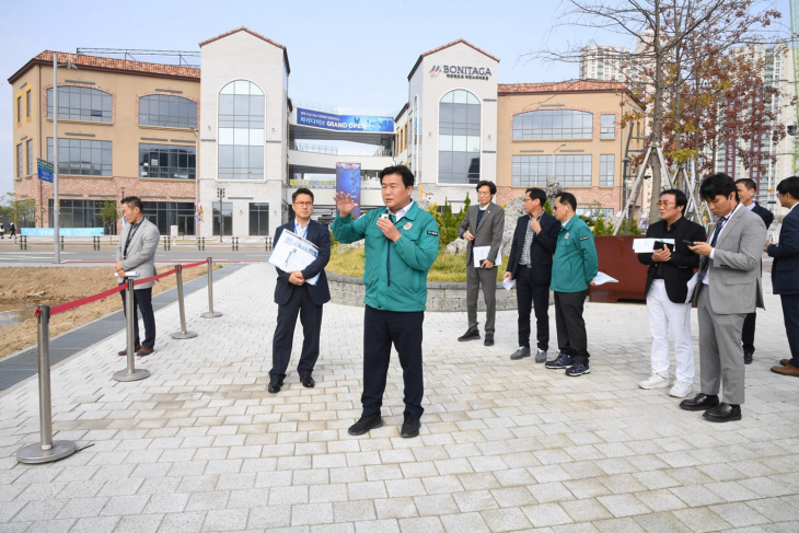 임병택 시장이 18일 '보니타가' 로드체킹