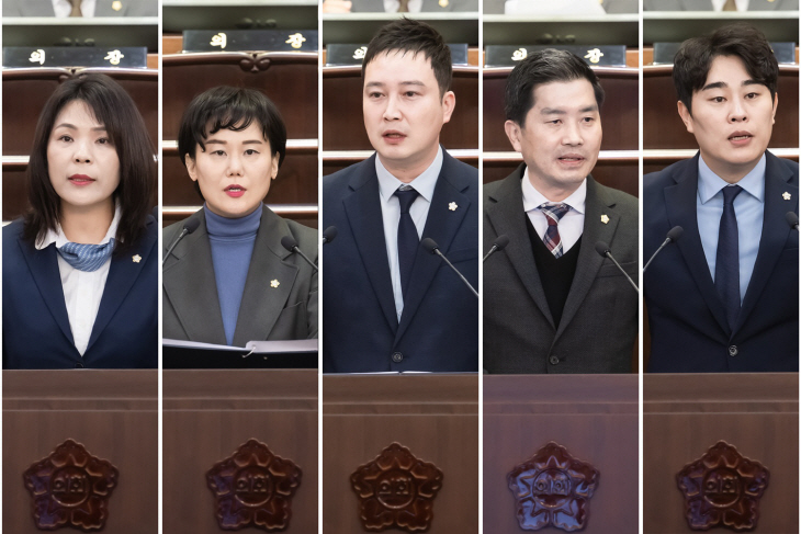 남양주시의회 손정자-한송연-이진환-김동훈-김상수 시정질문