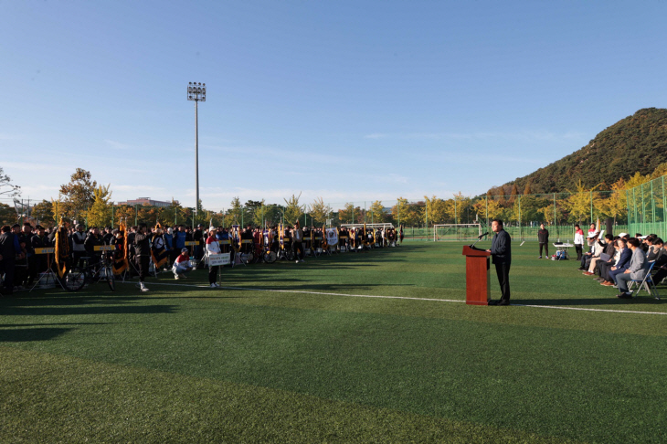 2023년 제27회 시흥시장기 축구대회 개막식 현장