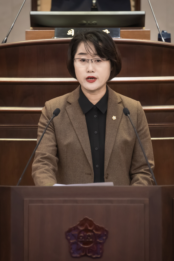 박은경 남양주시의회 의원 5분 자유발언