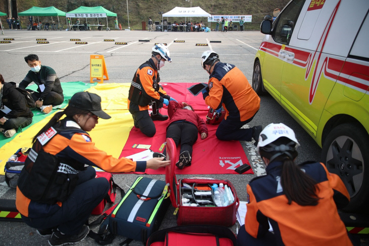 남양주시 2023 재난대응 안전한국훈련 현장