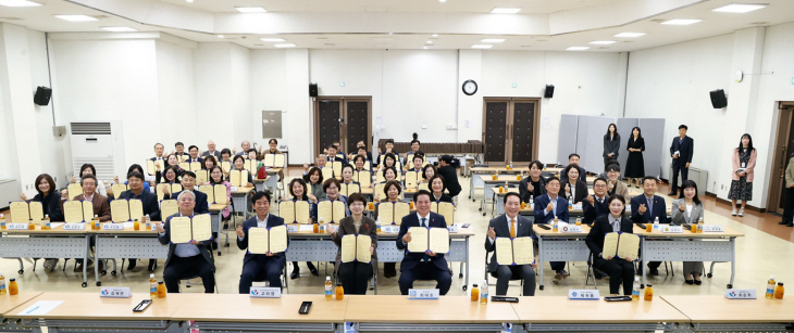 안양시 6일 학교시설 개방 활성화 업무협약 체결