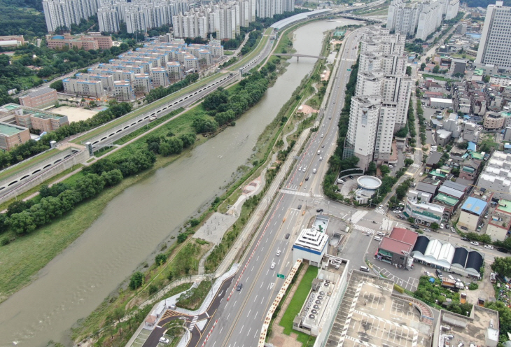 남양주시 왕숙천 장현공원 둘레길