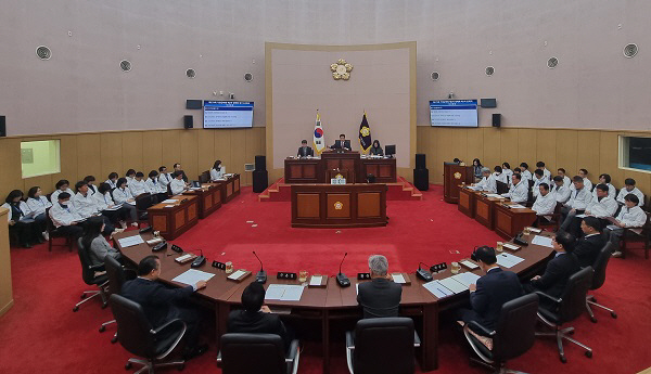 기장군의회, 31일간 일정으로 제279회 정례회 개회