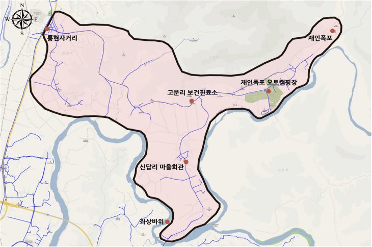 연천군 상수도 심야단수 예보 지역