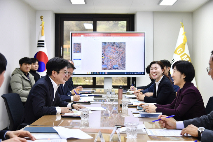 김병수 김포시장-한화진 환경부장관 거물대리 로드체킹