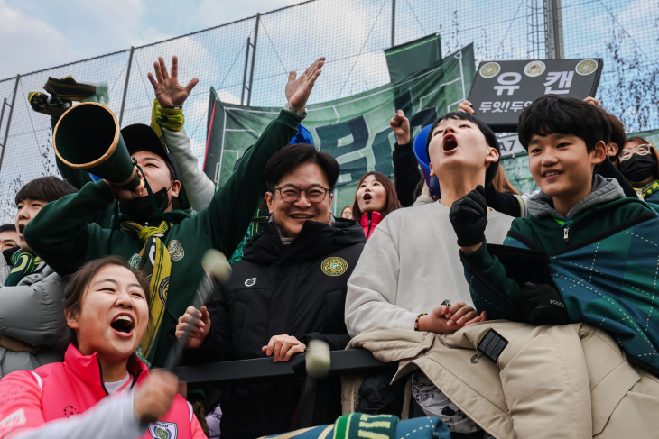 김병수 김포시장 26일 김포FC 경기 관람