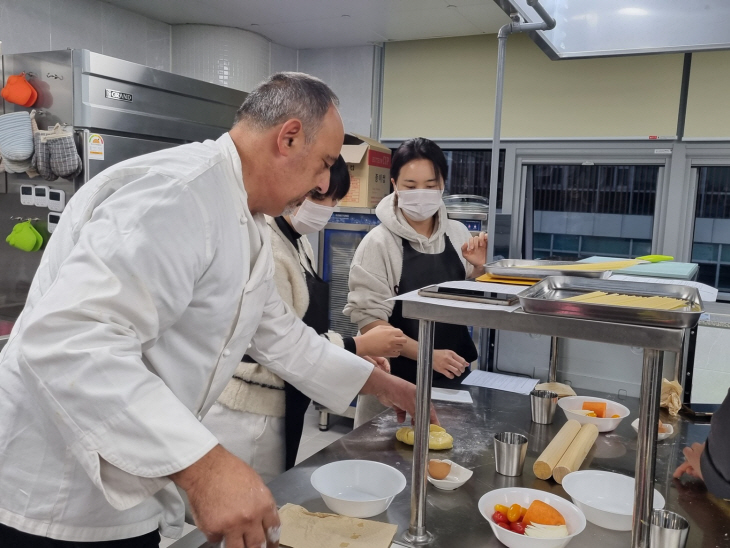 이탈리아 안셀키스 국립요리학교와 함께하는 쿠킹클래스