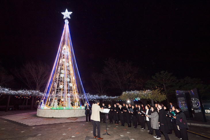 양주시 27일 성탄절 점등식 개최