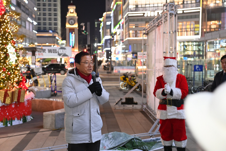 하남시 1일 미사문화거리 ‘크리스마스트리 점등식’ 개최