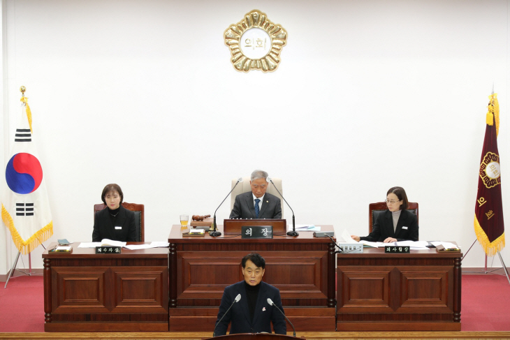 하은호 군포시장 1일 시정연설 진행