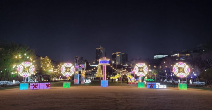 2023 구리 빛 축제 구리광장 야간경관