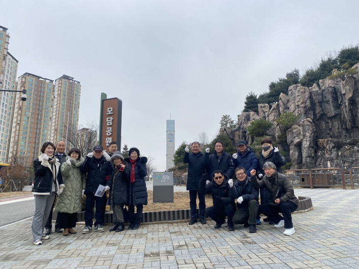 김포시 19일 모담공원 ‘모범도시숲’ 인증 현판식 개최