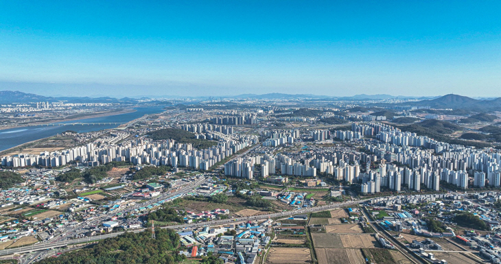 김포 도심 전경