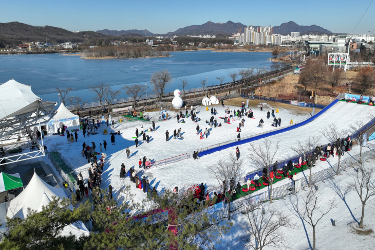 의왕시 왕송호수축제 ‘겨울아 놀자’ 현장