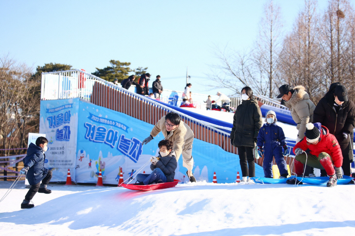 의왕시 왕송호수축제 ‘겨울아 놀자’ 현장