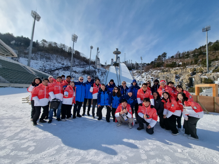 IOC 최종점검, 평창 스키점프대