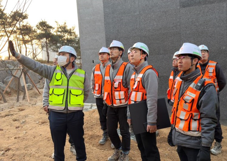 [사진자료] 동부건설 동절기 현장 안전점검 모습