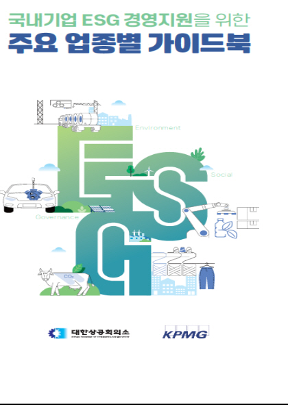 대한상의가 삼정KPMG와 발간한 ‘국내기업 ESG경영 지원을 위한