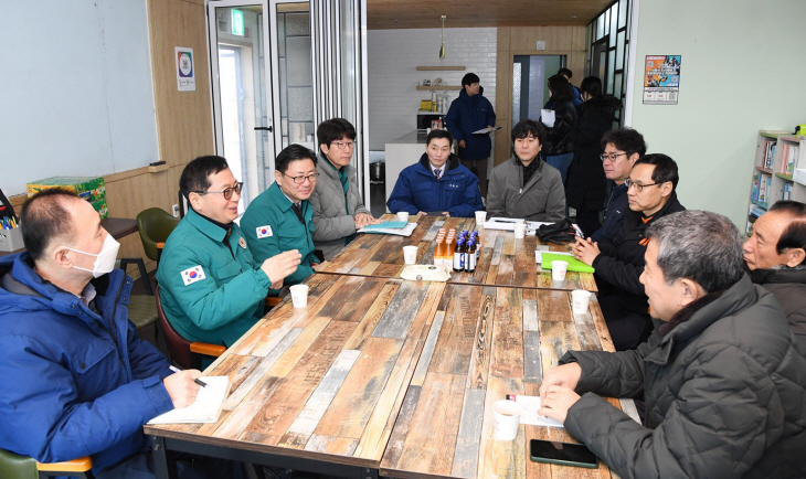 시흥시 26일 정왕시장 화재예방 합동점검 실시