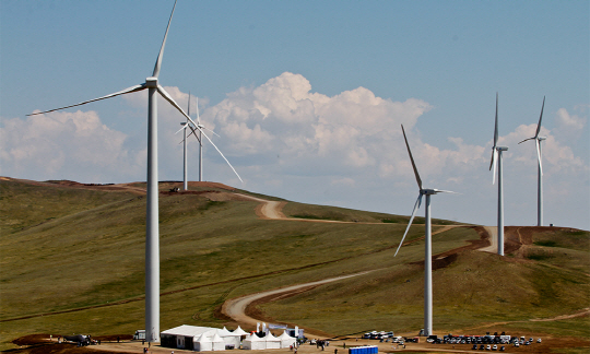 Salkhit wind farm2