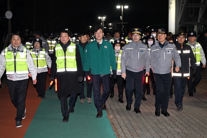 안산시 민-관-경-소방 설 명절 시민안전모델 가동