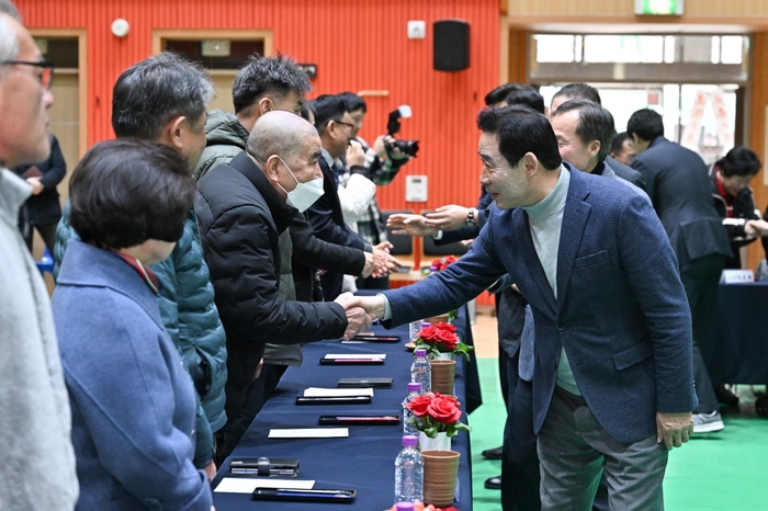 포천시 6일 2024년 신북면 주민과 공감소통간담회 개최