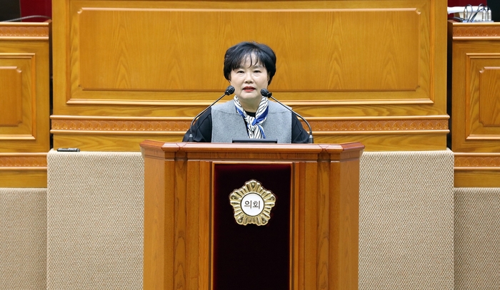 윤경숙 안양시의회 의원 5분 자유발언