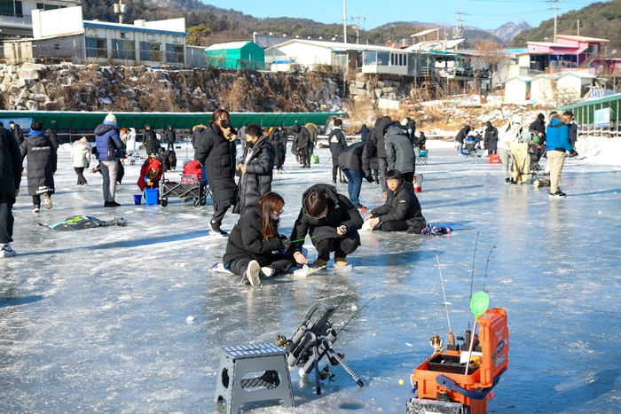 제19회 포천백운계곡동장군축제 현장